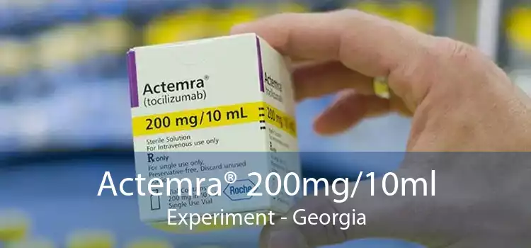 Actemra® 200mg/10ml Experiment - Georgia