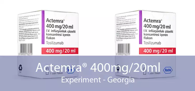 Actemra® 400mg/20ml Experiment - Georgia