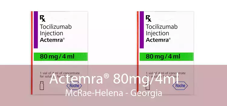 Actemra® 80mg/4ml McRae-Helena - Georgia