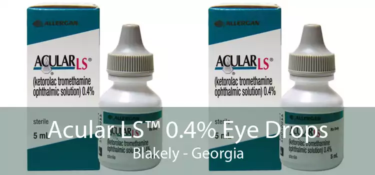 Acular LS™ 0.4% Eye Drops Blakely - Georgia