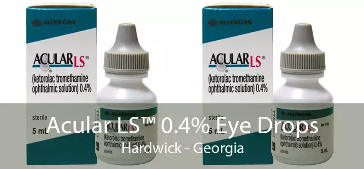 Acular LS™ 0.4% Eye Drops Hardwick - Georgia