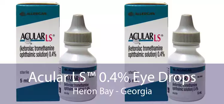 Acular LS™ 0.4% Eye Drops Heron Bay - Georgia