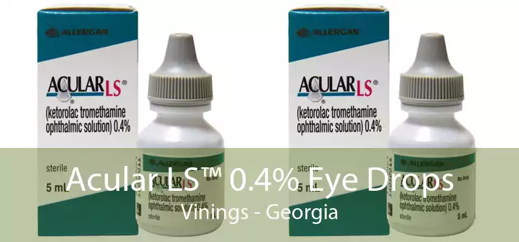 Acular LS™ 0.4% Eye Drops Vinings - Georgia