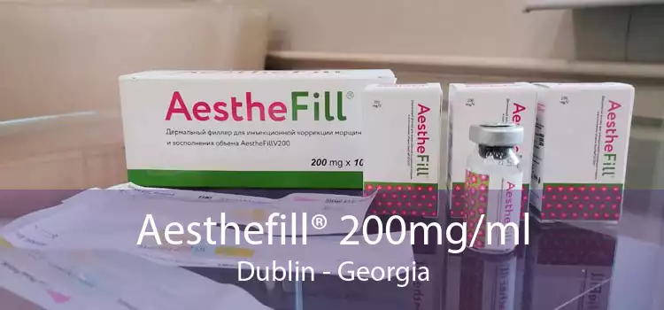 Aesthefill® 200mg/ml Dublin - Georgia
