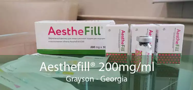 Aesthefill® 200mg/ml Grayson - Georgia