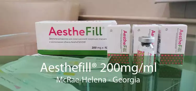 Aesthefill® 200mg/ml McRae-Helena - Georgia
