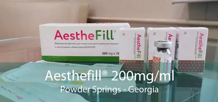 Aesthefill® 200mg/ml Powder Springs - Georgia
