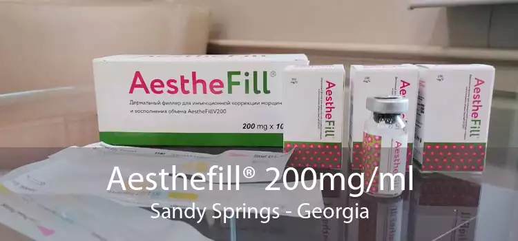 Aesthefill® 200mg/ml Sandy Springs - Georgia