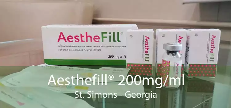 Aesthefill® 200mg/ml St. Simons - Georgia