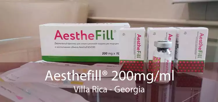 Aesthefill® 200mg/ml Villa Rica - Georgia