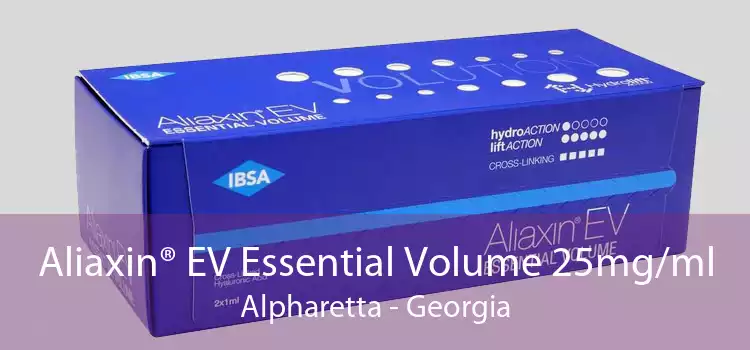 Aliaxin® EV Essential Volume 25mg/ml Alpharetta - Georgia