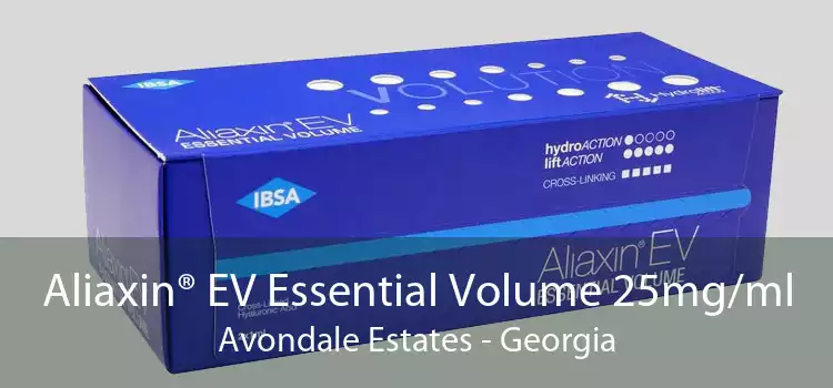 Aliaxin® EV Essential Volume 25mg/ml Avondale Estates - Georgia