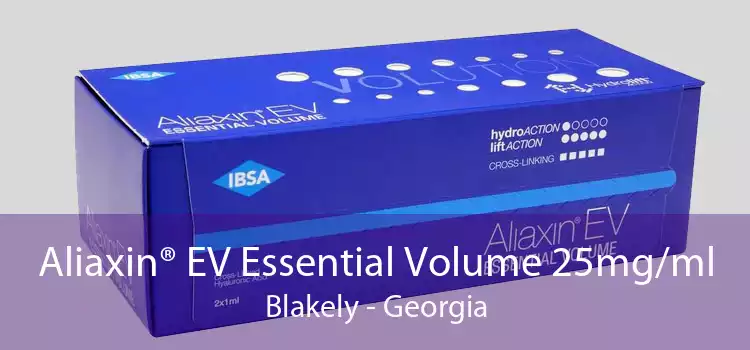 Aliaxin® EV Essential Volume 25mg/ml Blakely - Georgia