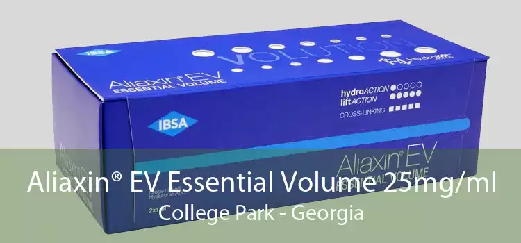 Aliaxin® EV Essential Volume 25mg/ml College Park - Georgia
