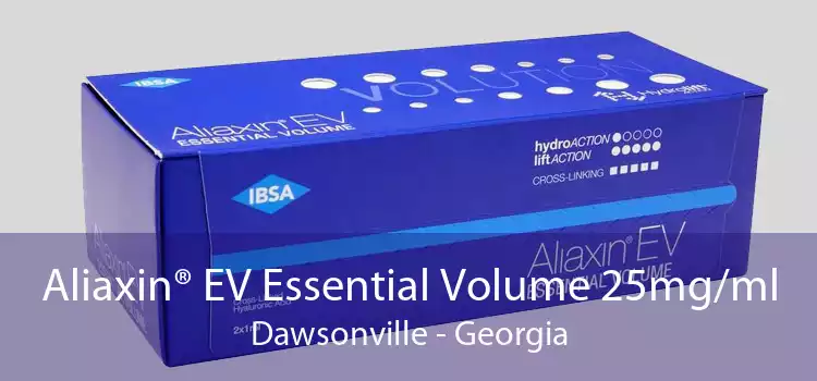 Aliaxin® EV Essential Volume 25mg/ml Dawsonville - Georgia