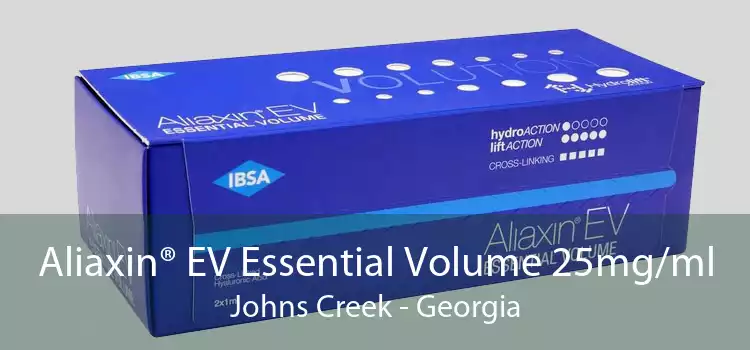 Aliaxin® EV Essential Volume 25mg/ml Johns Creek - Georgia