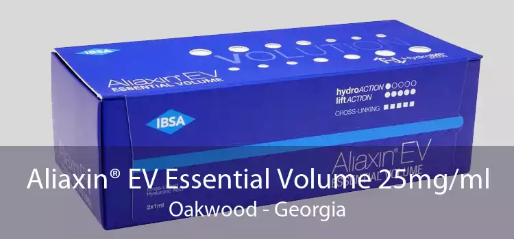 Aliaxin® EV Essential Volume 25mg/ml Oakwood - Georgia