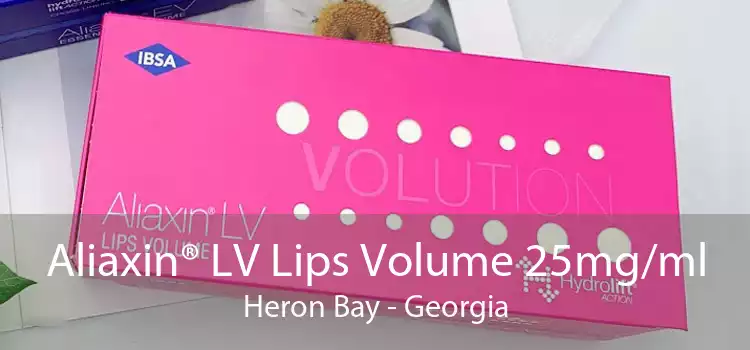 Aliaxin® LV Lips Volume 25mg/ml Heron Bay - Georgia