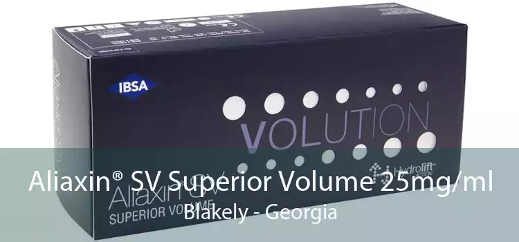 Aliaxin® SV Superior Volume 25mg/ml Blakely - Georgia