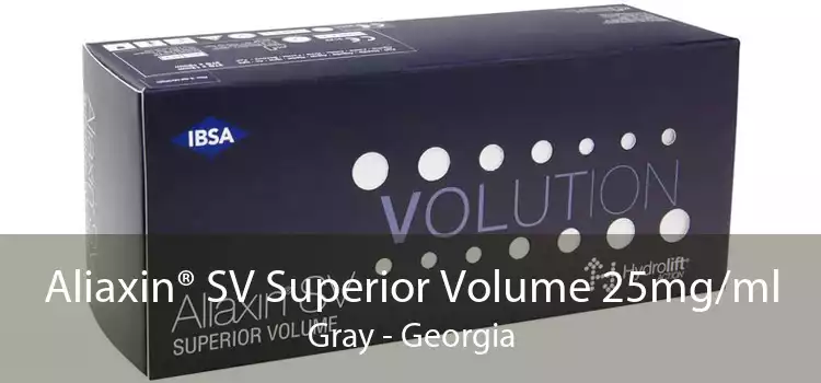 Aliaxin® SV Superior Volume 25mg/ml Gray - Georgia