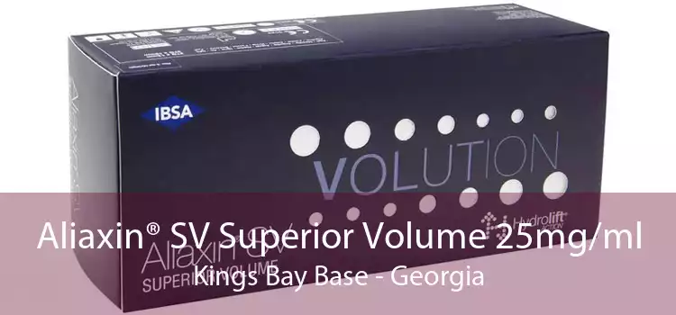 Aliaxin® SV Superior Volume 25mg/ml Kings Bay Base - Georgia