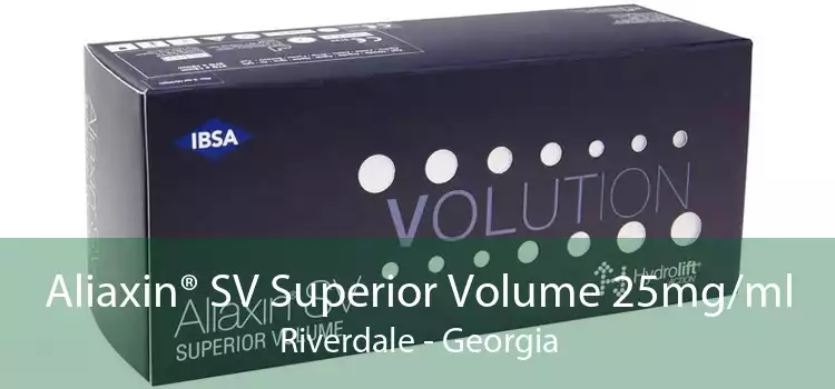 Aliaxin® SV Superior Volume 25mg/ml Riverdale - Georgia