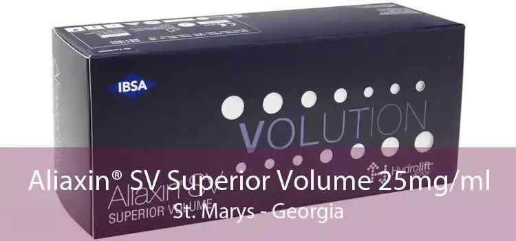 Aliaxin® SV Superior Volume 25mg/ml St. Marys - Georgia