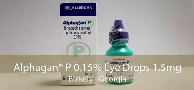 Alphagan® P 0.15% Eye Drops 1.5mg Blakely - Georgia