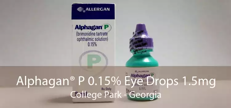 Alphagan® P 0.15% Eye Drops 1.5mg College Park - Georgia