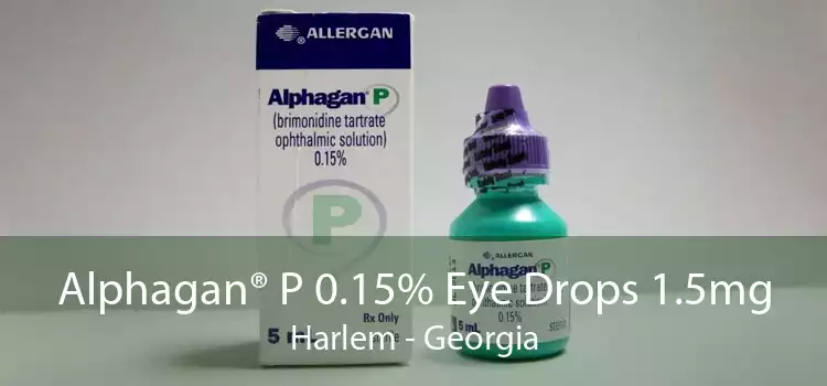 Alphagan® P 0.15% Eye Drops 1.5mg Harlem - Georgia