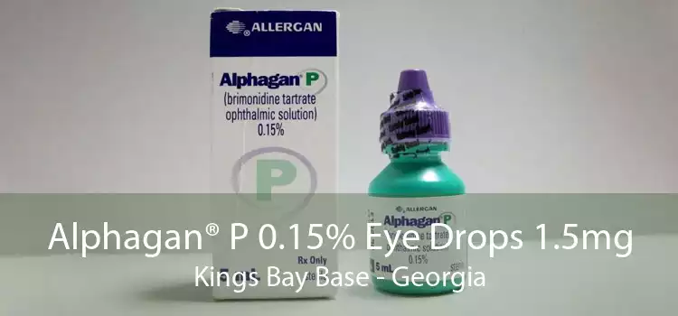 Alphagan® P 0.15% Eye Drops 1.5mg Kings Bay Base - Georgia