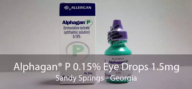 Alphagan® P 0.15% Eye Drops 1.5mg Sandy Springs - Georgia