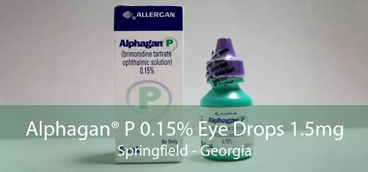 Alphagan® P 0.15% Eye Drops 1.5mg Springfield - Georgia