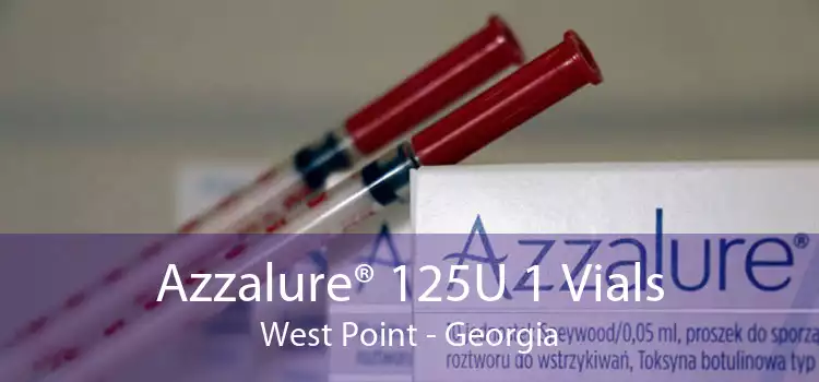 Azzalure® 125U 1 Vials West Point - Georgia