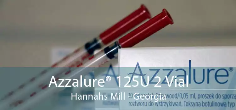 Azzalure® 125U 2 Vial Hannahs Mill - Georgia