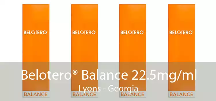 Belotero® Balance 22.5mg/ml Lyons - Georgia