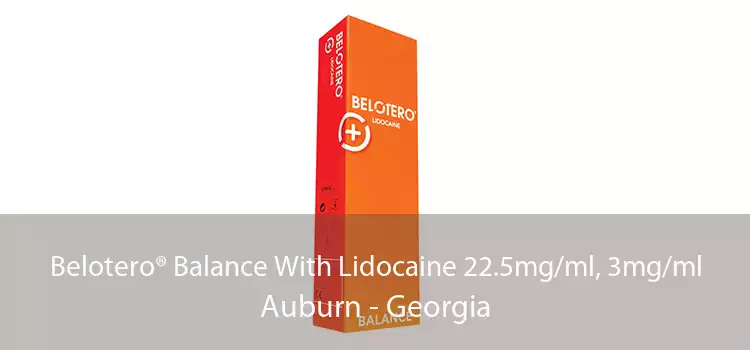 Belotero® Balance With Lidocaine 22.5mg/ml, 3mg/ml Auburn - Georgia