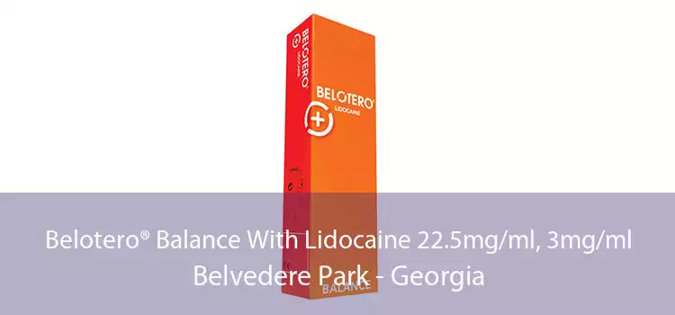 Belotero® Balance With Lidocaine 22.5mg/ml, 3mg/ml Belvedere Park - Georgia