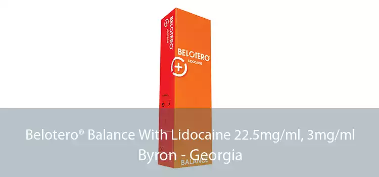 Belotero® Balance With Lidocaine 22.5mg/ml, 3mg/ml Byron - Georgia