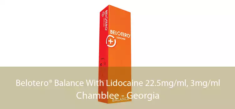 Belotero® Balance With Lidocaine 22.5mg/ml, 3mg/ml Chamblee - Georgia