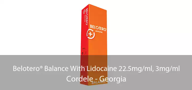 Belotero® Balance With Lidocaine 22.5mg/ml, 3mg/ml Cordele - Georgia