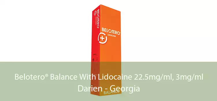 Belotero® Balance With Lidocaine 22.5mg/ml, 3mg/ml Darien - Georgia