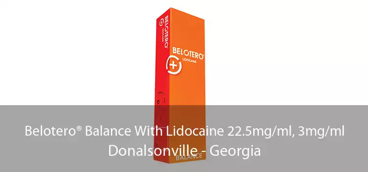 Belotero® Balance With Lidocaine 22.5mg/ml, 3mg/ml Donalsonville - Georgia