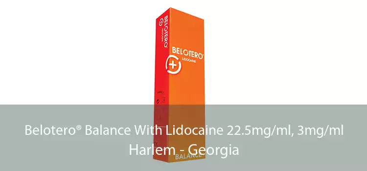Belotero® Balance With Lidocaine 22.5mg/ml, 3mg/ml Harlem - Georgia