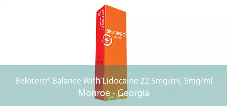 Belotero® Balance With Lidocaine 22.5mg/ml, 3mg/ml Monroe - Georgia
