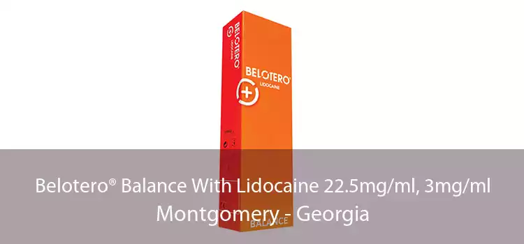 Belotero® Balance With Lidocaine 22.5mg/ml, 3mg/ml Montgomery - Georgia