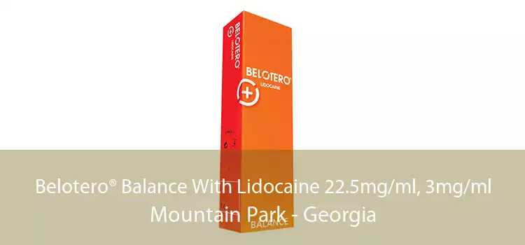 Belotero® Balance With Lidocaine 22.5mg/ml, 3mg/ml Mountain Park - Georgia