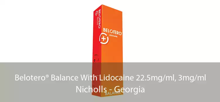 Belotero® Balance With Lidocaine 22.5mg/ml, 3mg/ml Nicholls - Georgia