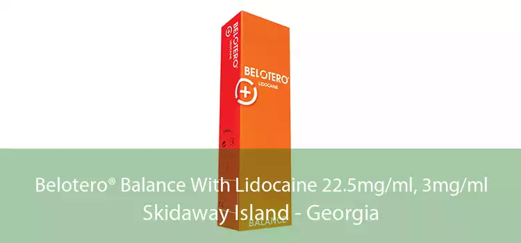 Belotero® Balance With Lidocaine 22.5mg/ml, 3mg/ml Skidaway Island - Georgia