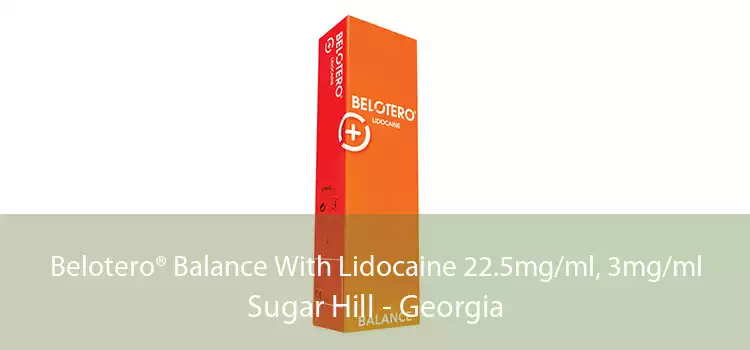 Belotero® Balance With Lidocaine 22.5mg/ml, 3mg/ml Sugar Hill - Georgia